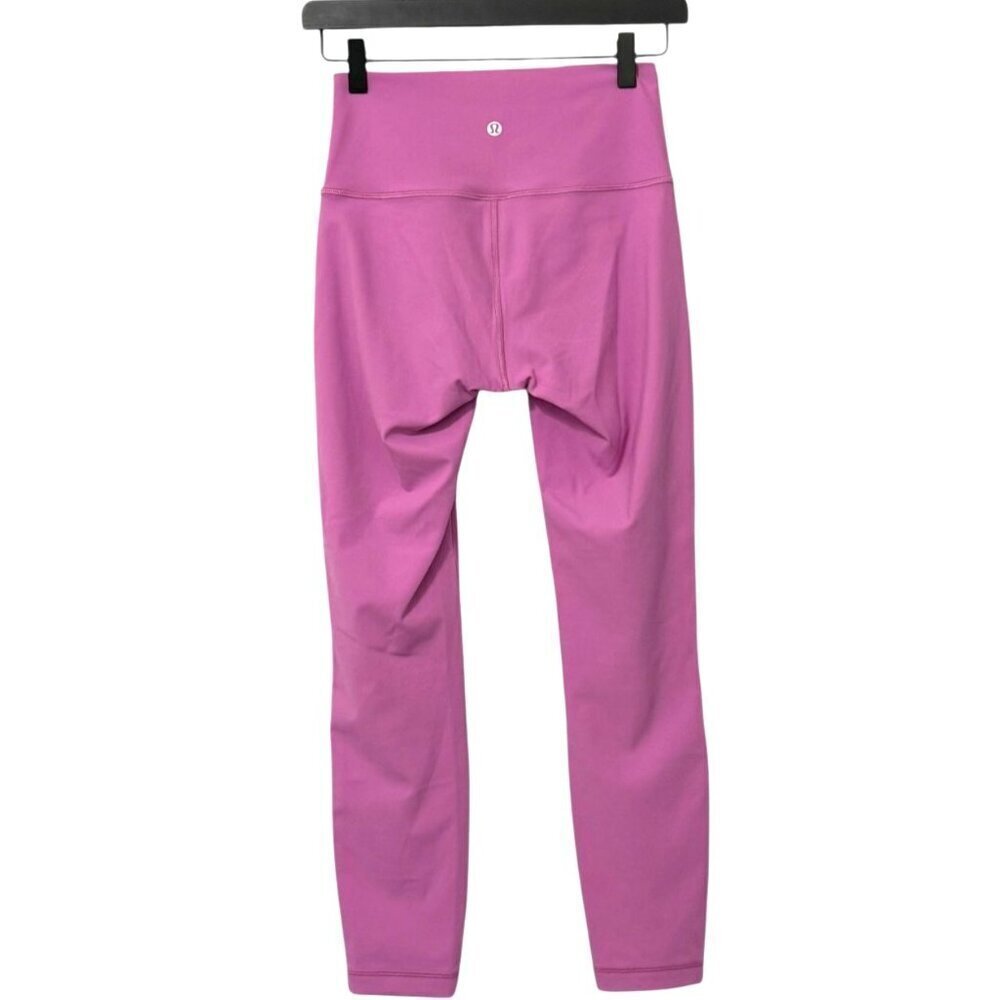 Lululemon Wunder Under High-Rise Tight 25" Full-On Luxtreme Magenta Glow Size 4 - Picture 3 of 8